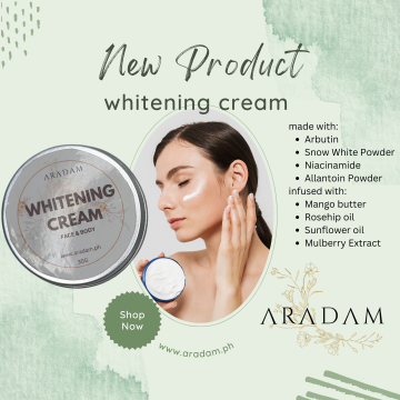 Skin whitening cream