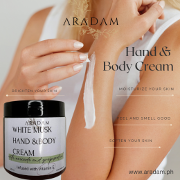 Hand and body cream